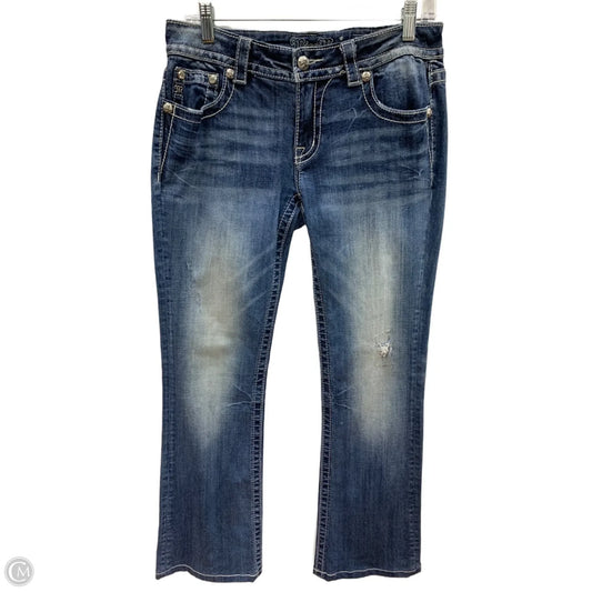 Jeans Boot Cut By Miss Me In Blue Denim, Size: 8