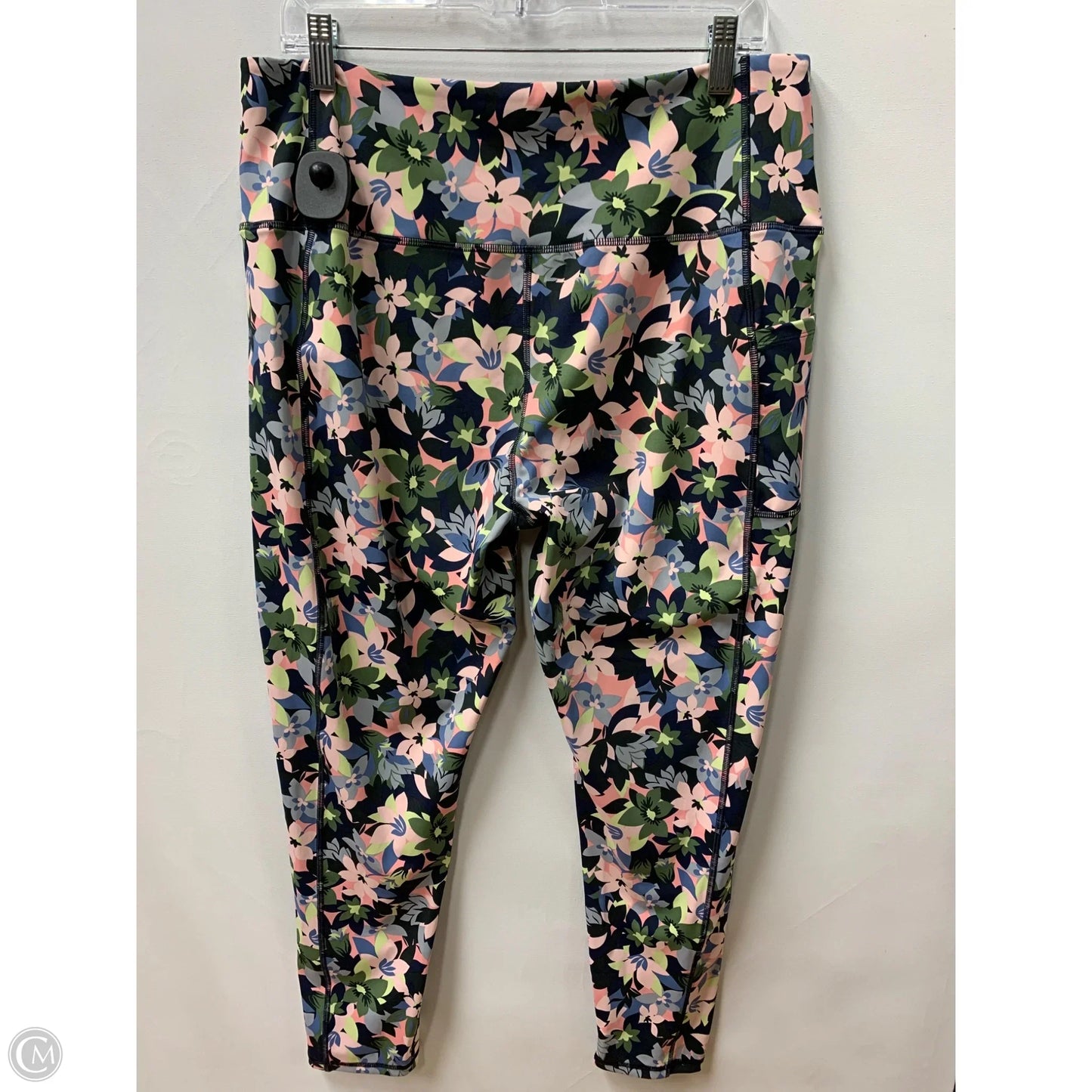 Pants Leggings By Vera Bradley In Floral Print, Size: 2x