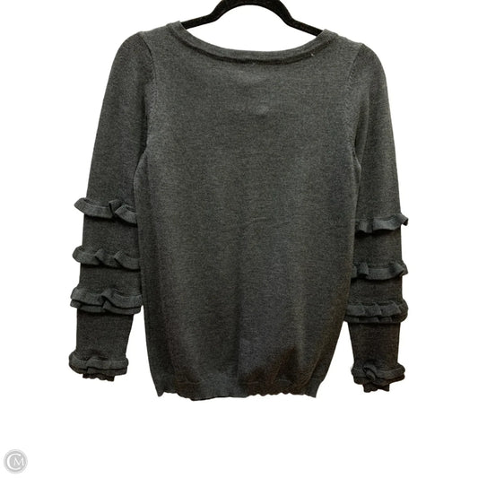 Top Long Sleeve By Ny Collection In Grey, Size: S