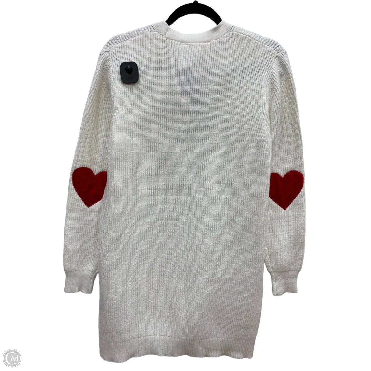 Cardigan By Clothes Mentor In White, Size: L