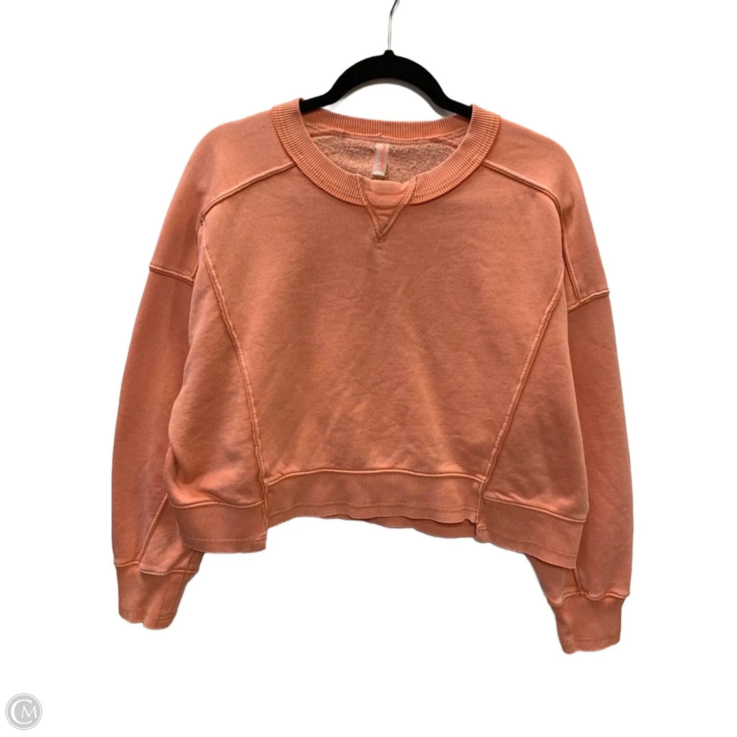 Sweatshirt Crewneck By Free People In Coral, Size: 2