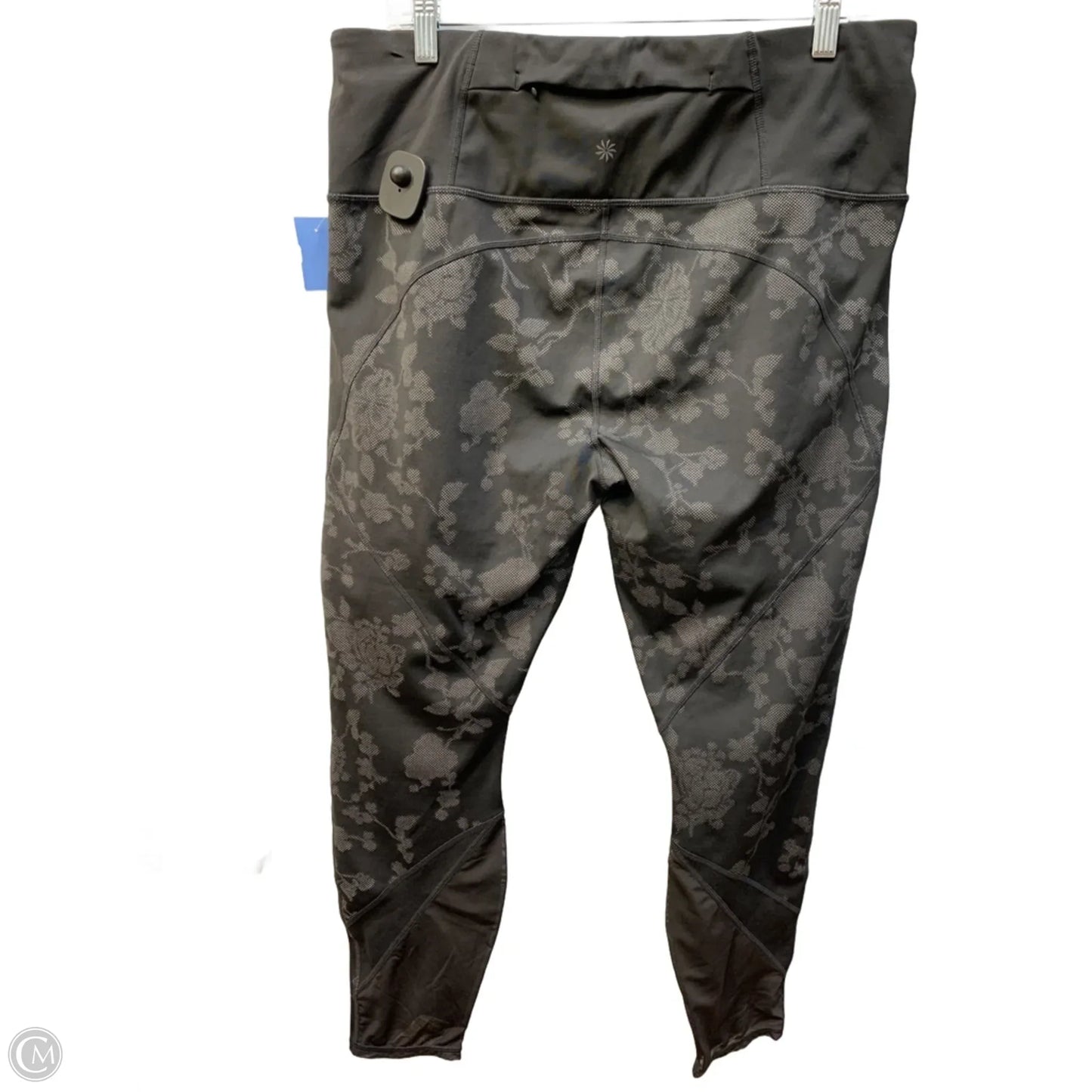 Athletic Leggings By Athleta In Black, Size: Xl