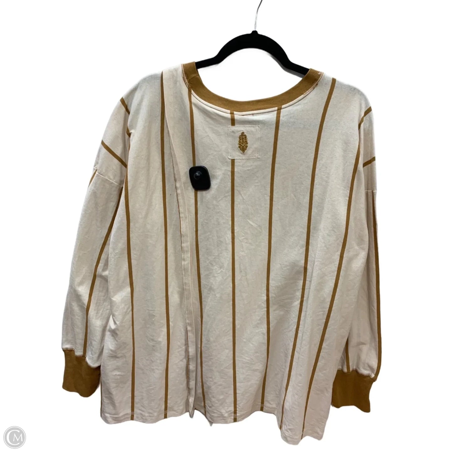 Sweatshirt Crewneck By Free People In Striped Pattern, Size: S