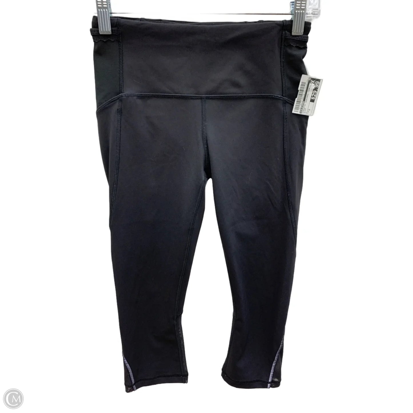 Athletic Leggings Capris By Lululemon In Black, Size: 2