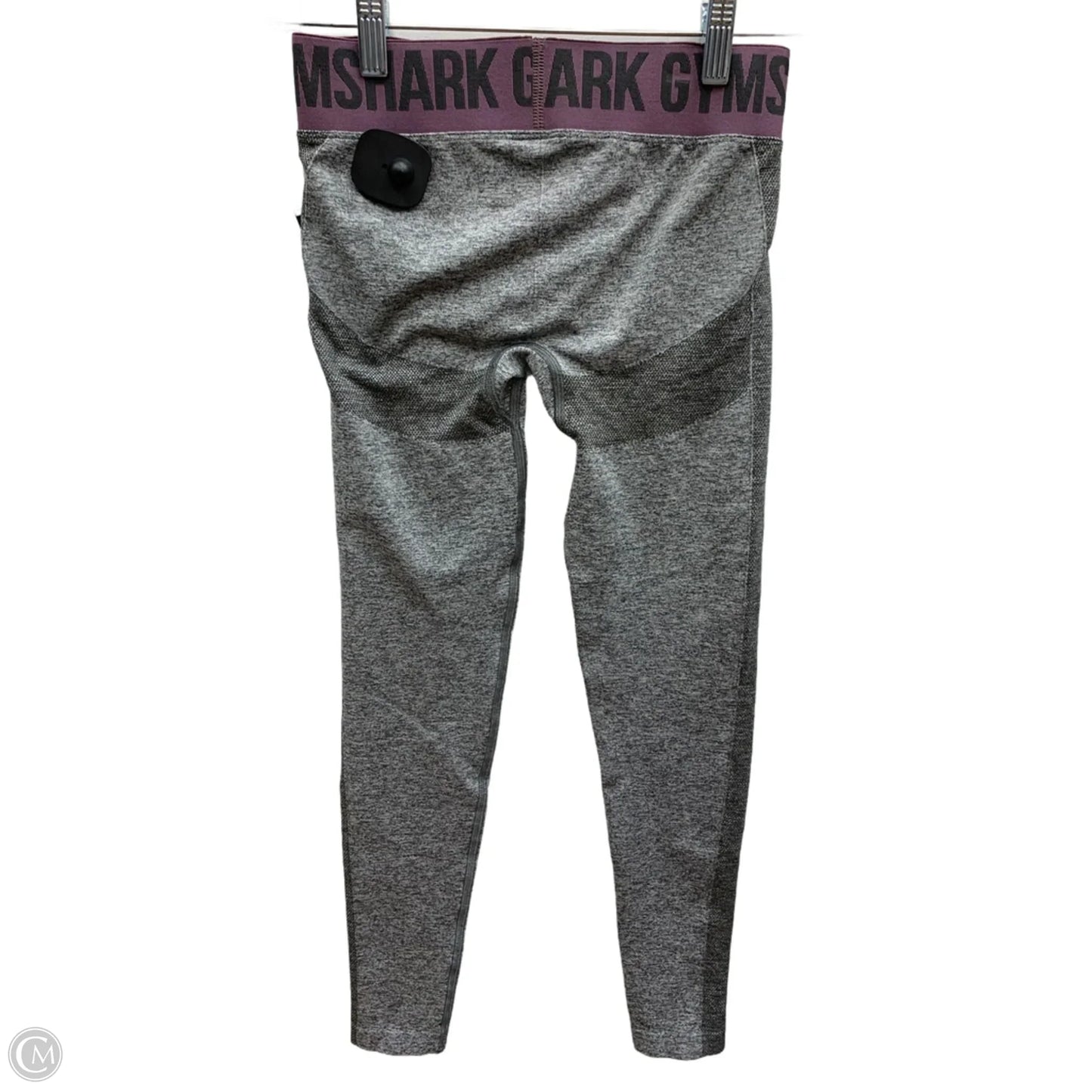 Athletic Leggings By Gym Shark In Grey, Size: S