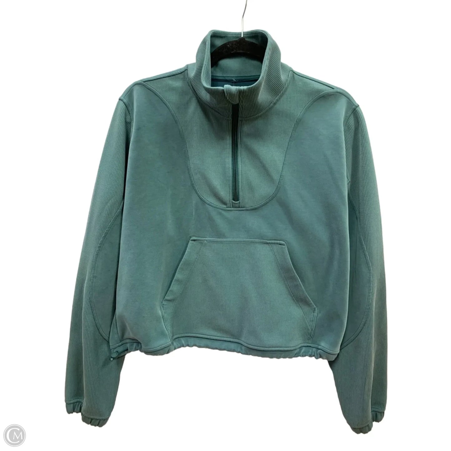 Sweatshirt Collar By Lululemon In Green, Size: S