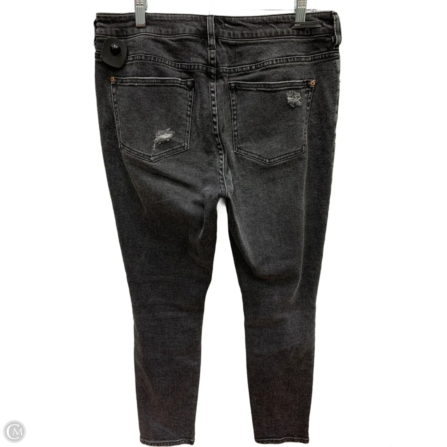 Jeans Skinny By Pilcro In Black, Size: 12