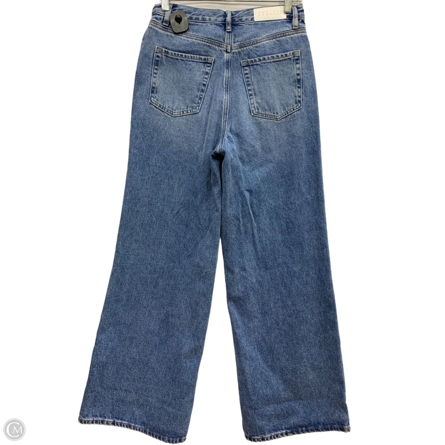 Jeans Wide Leg By Pacsun In Blue Denim, Size: 4