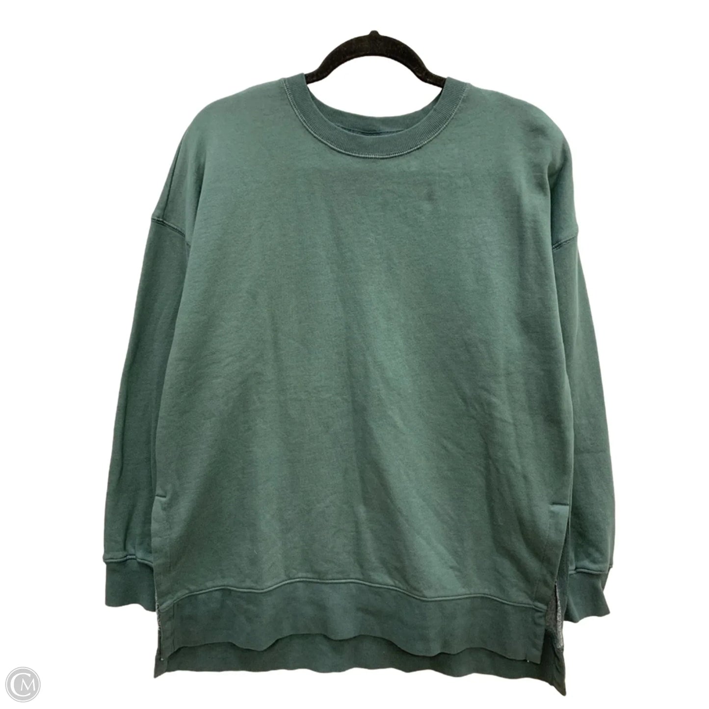 Sweatshirt Crewneck By Old Navy In Green, Size: S
