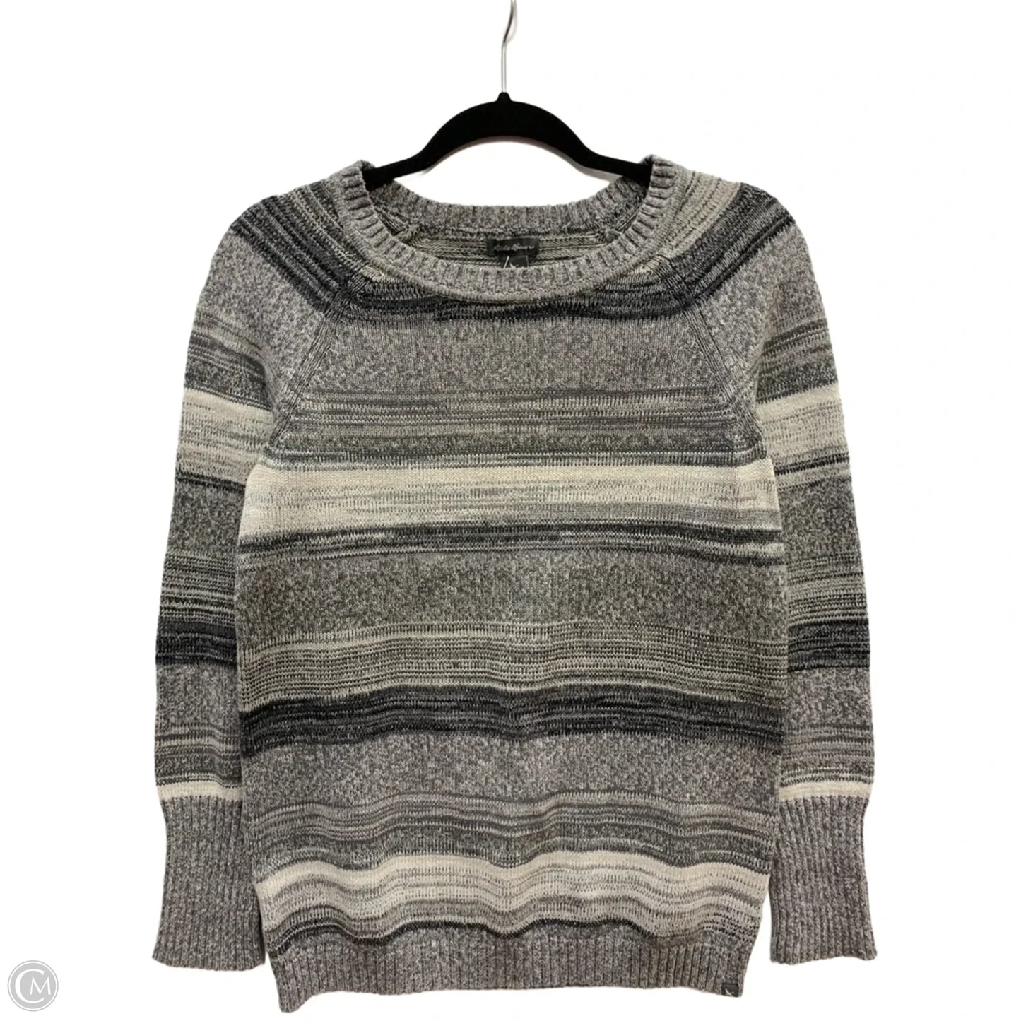 Sweater By Eddie Bauer In Grey, Size: M