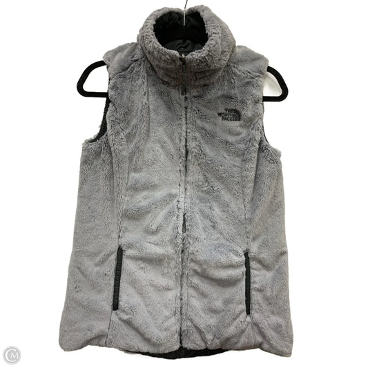 Vest Faux Fur & Sherpa By The North Face In Grey, Size: M