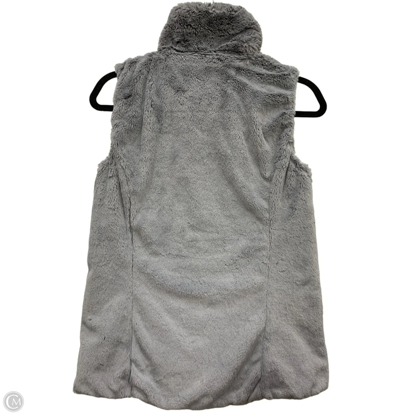 Vest Faux Fur & Sherpa By The North Face In Grey, Size: M