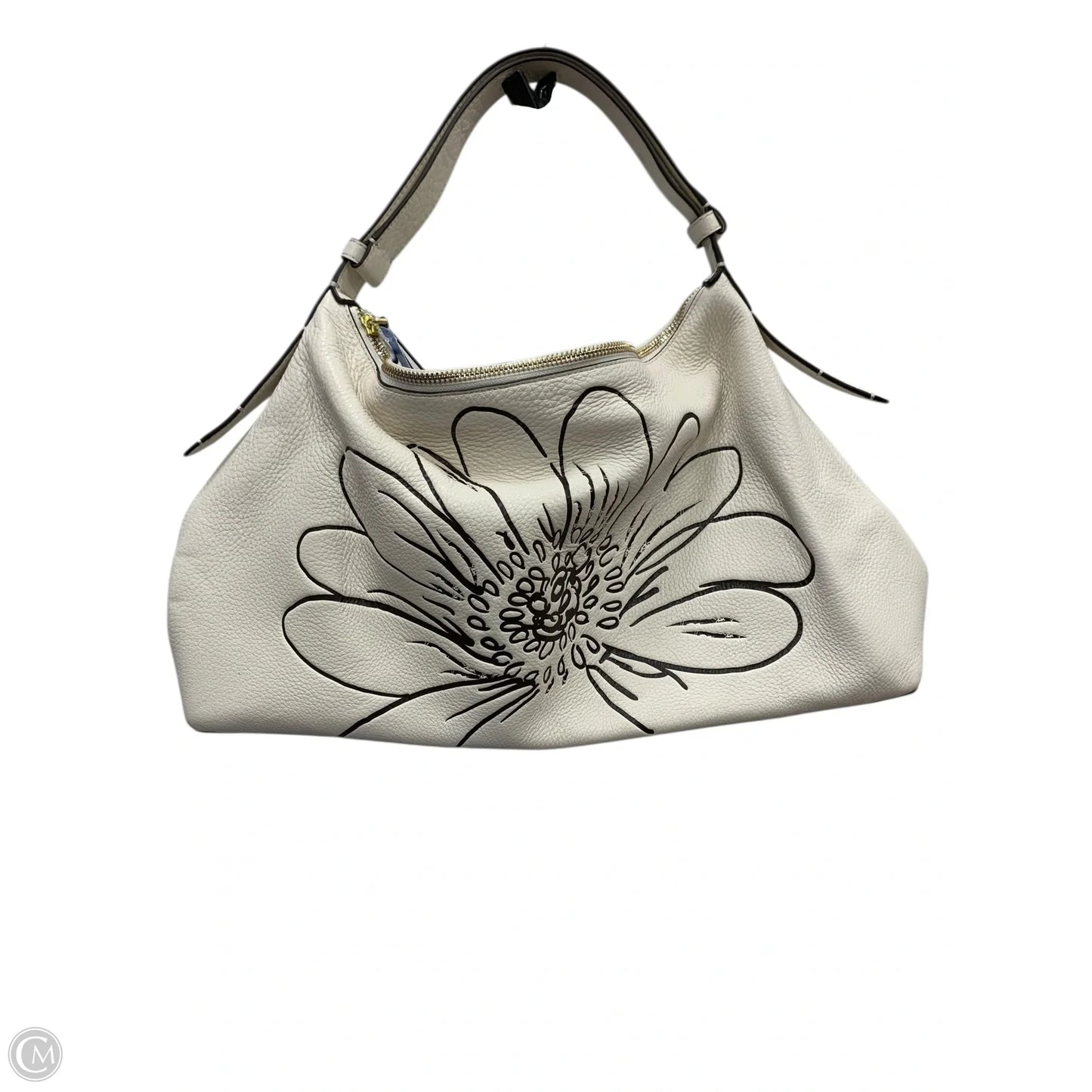 Handbag Leather By Vera Bradley, Size: Large