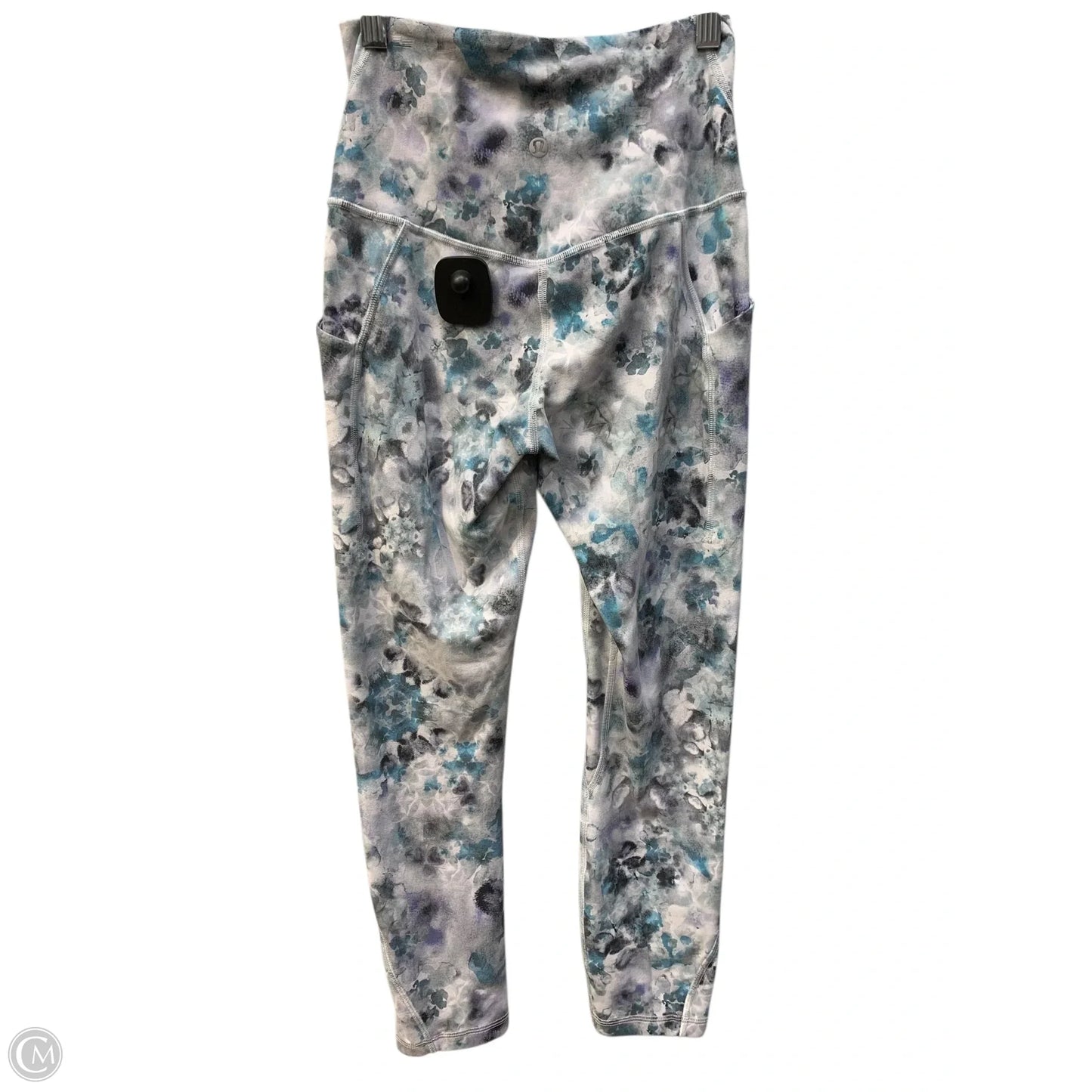 Athletic Leggings By Lululemon In Floral Print, Size: 4