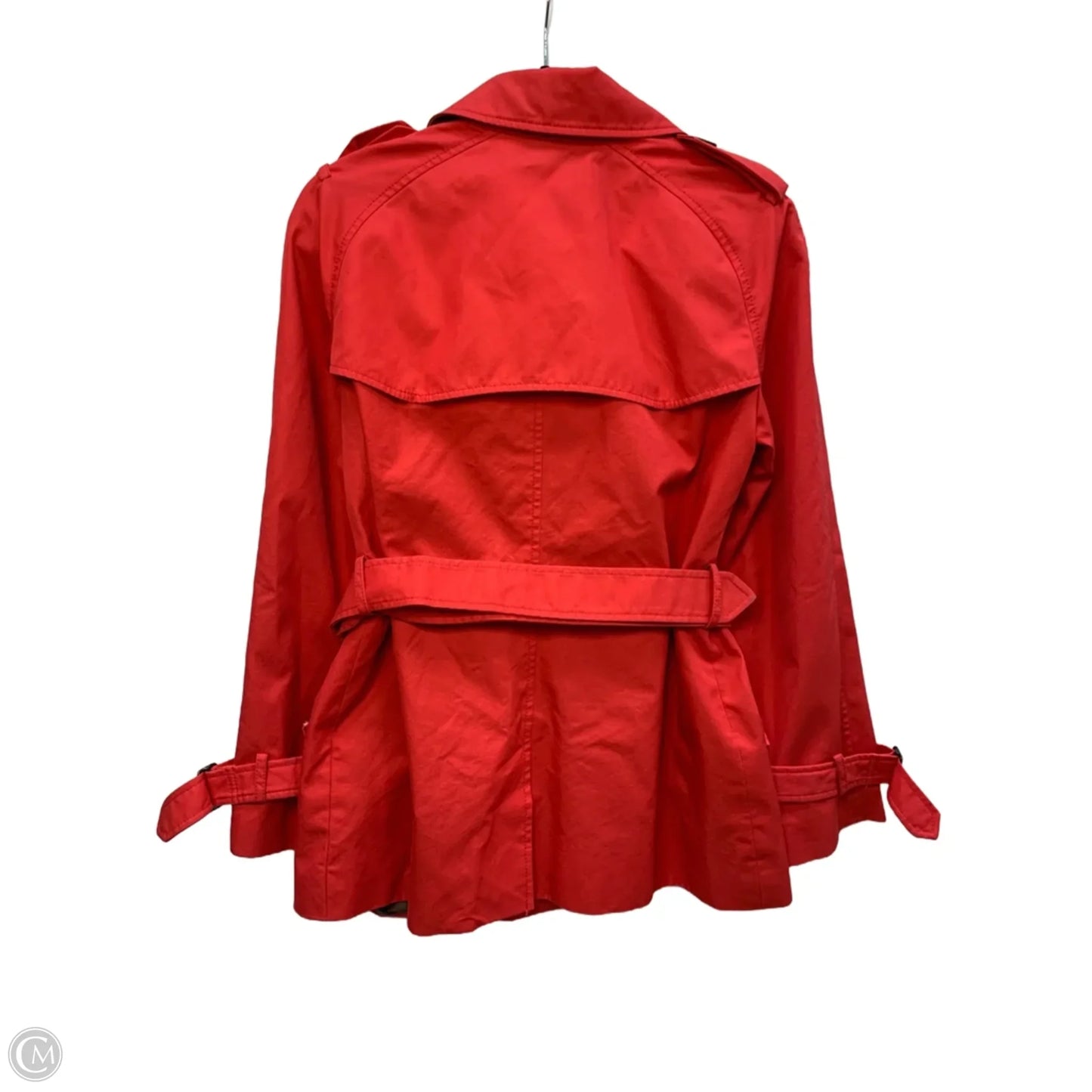 Jacket Designer By Coach In Red, Size: M