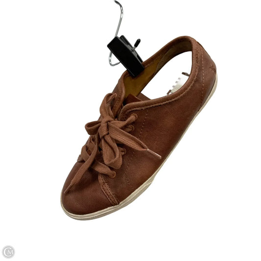Shoes Designer By Frye In Brown, Size: 6