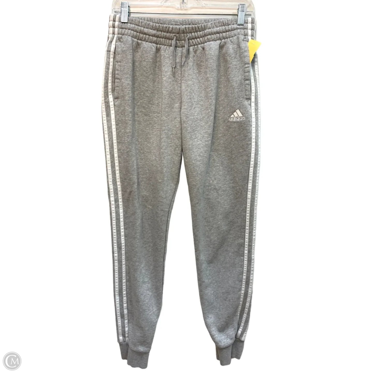 Pants Joggers By Adidas In Grey, Size: M