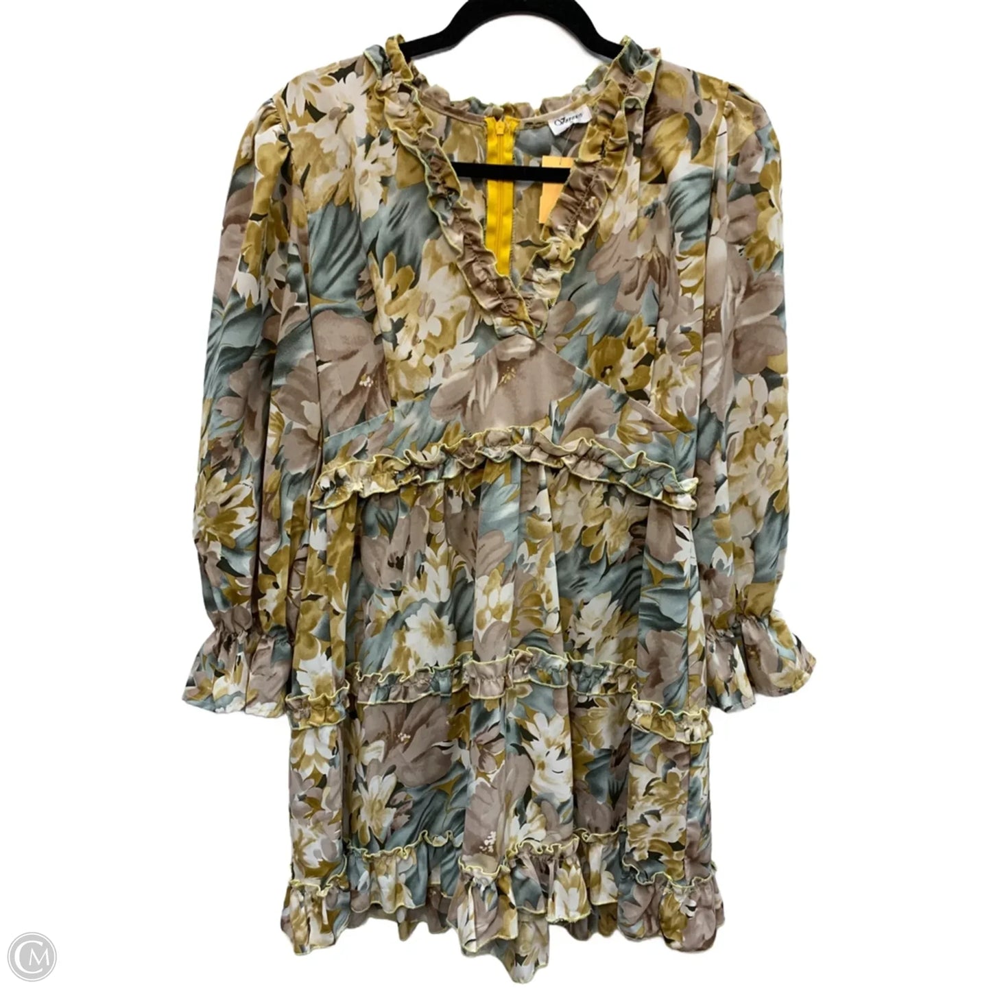 Dress Casual Short By Clothes Mentor In Floral Print, Size: S