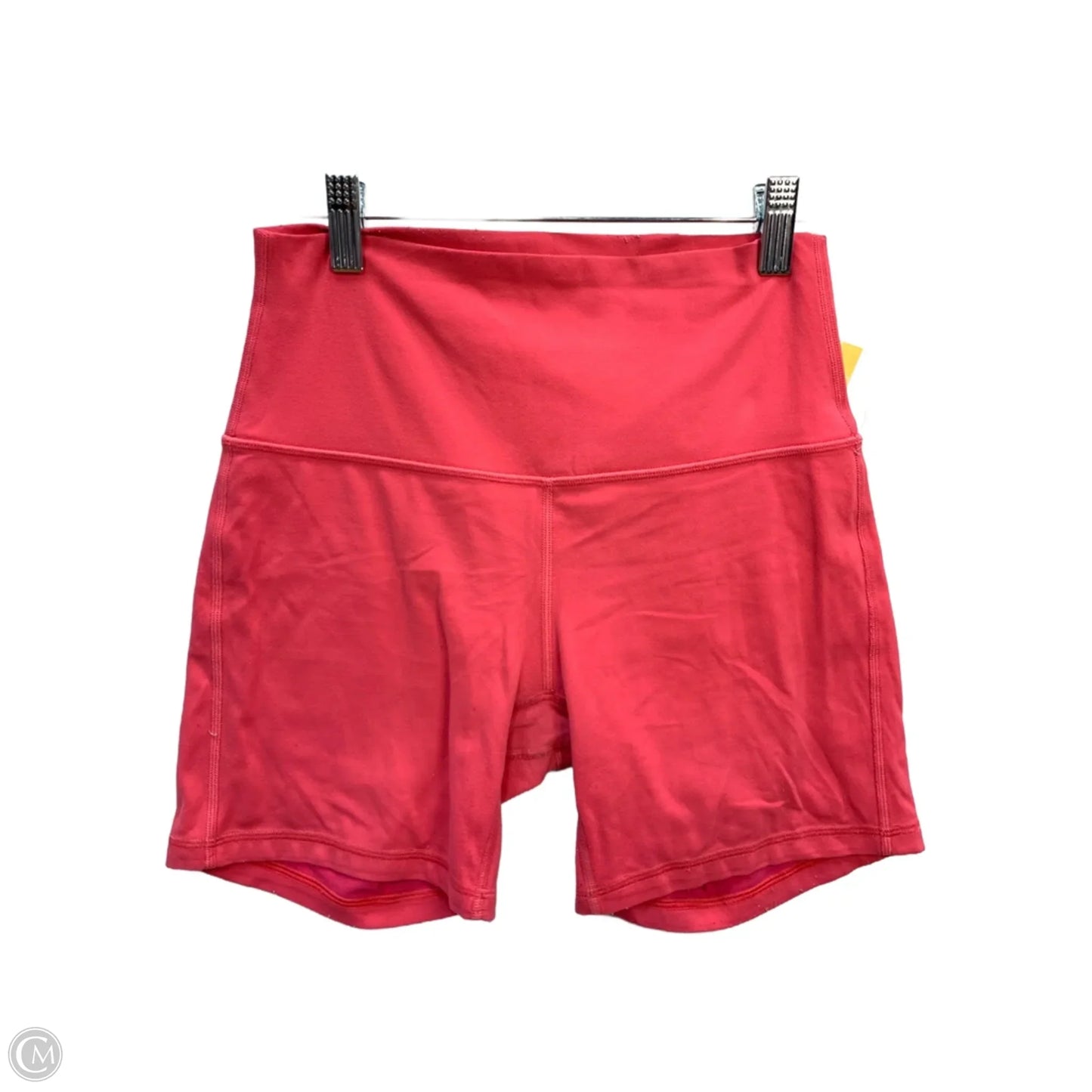 Athletic Shorts By Lululemon In Pink, Size: 8