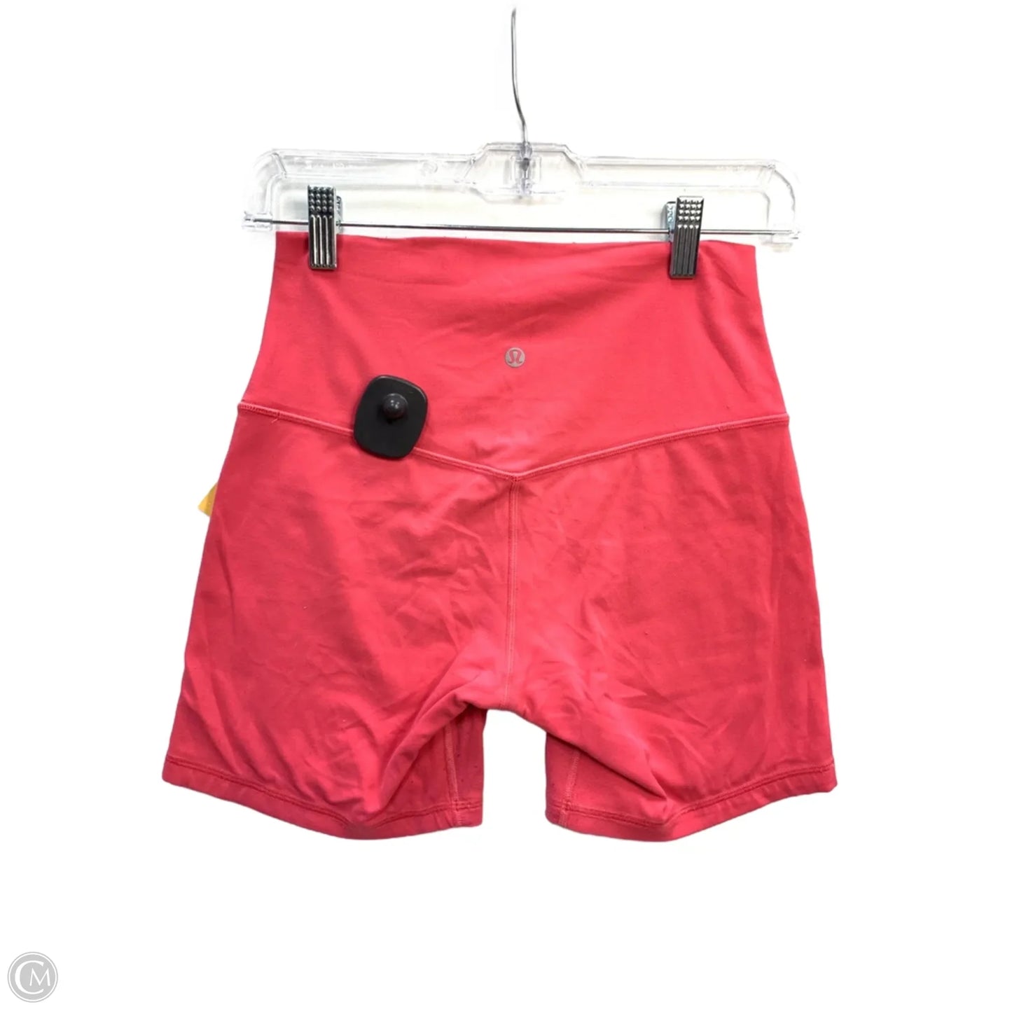 Athletic Shorts By Lululemon In Pink, Size: 8
