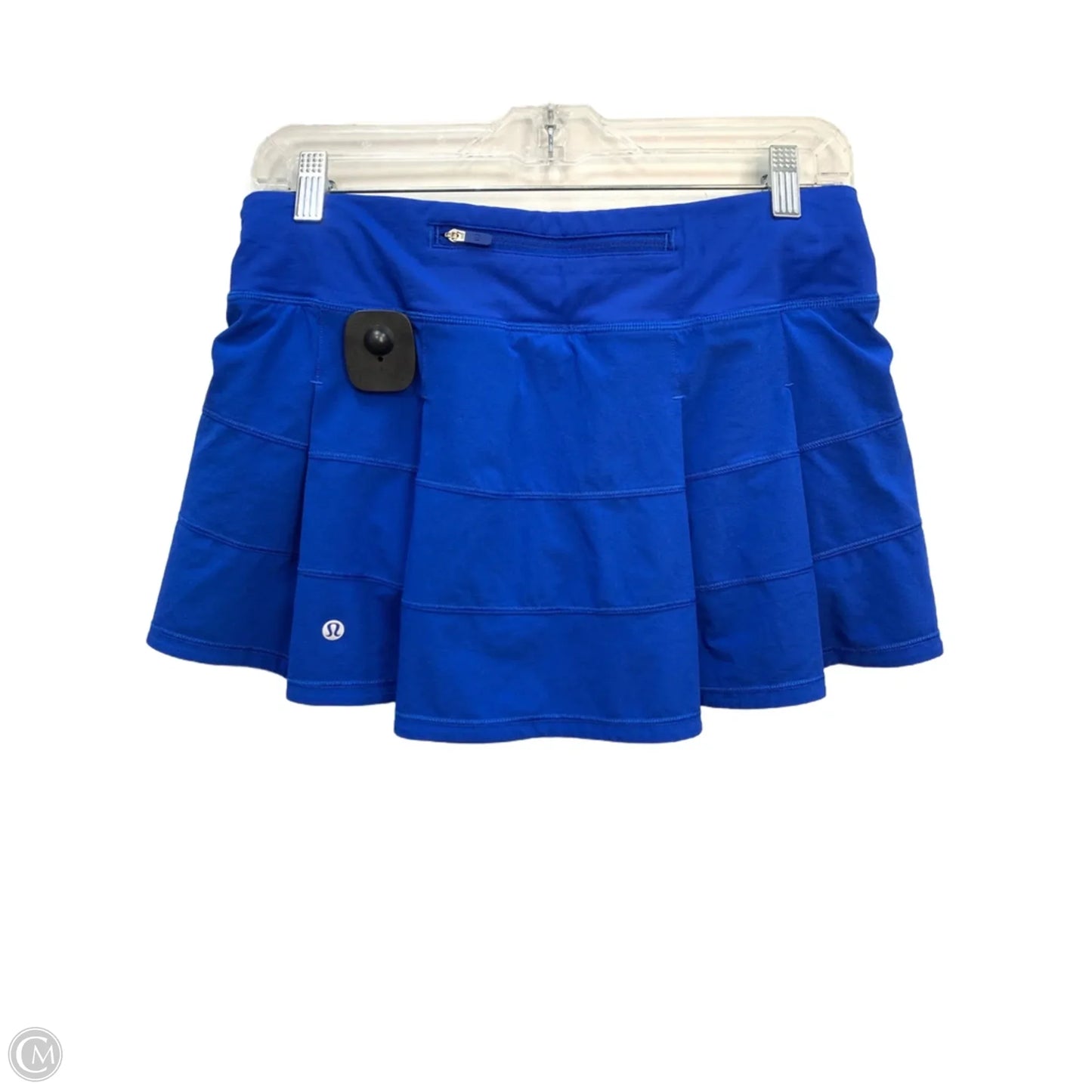 Athletic Skort By Lululemon In Blue, Size: 6