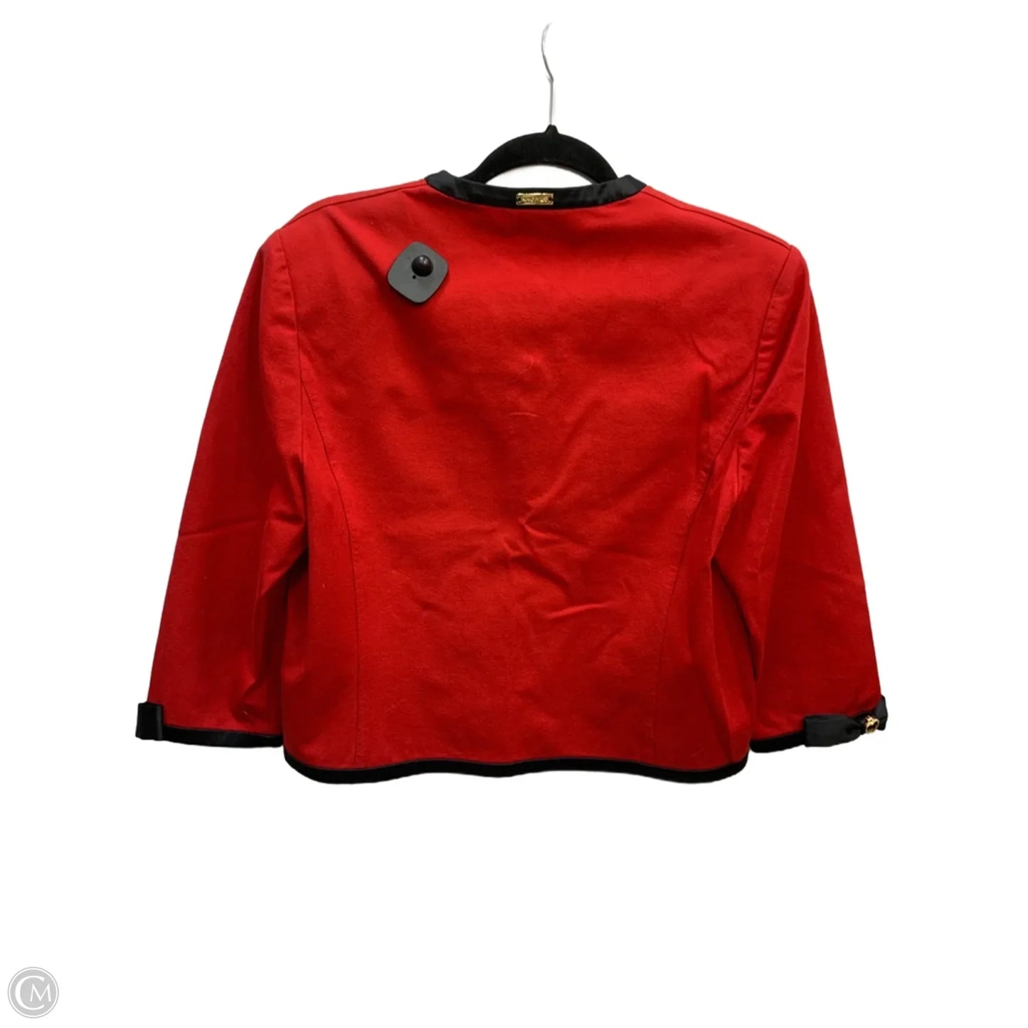 Jacket Luxury Designer By St John Collection In Red, Size: S