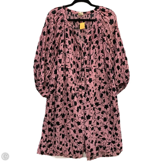 Dress Casual Short By Good Hart In Purple, Size: Xxl