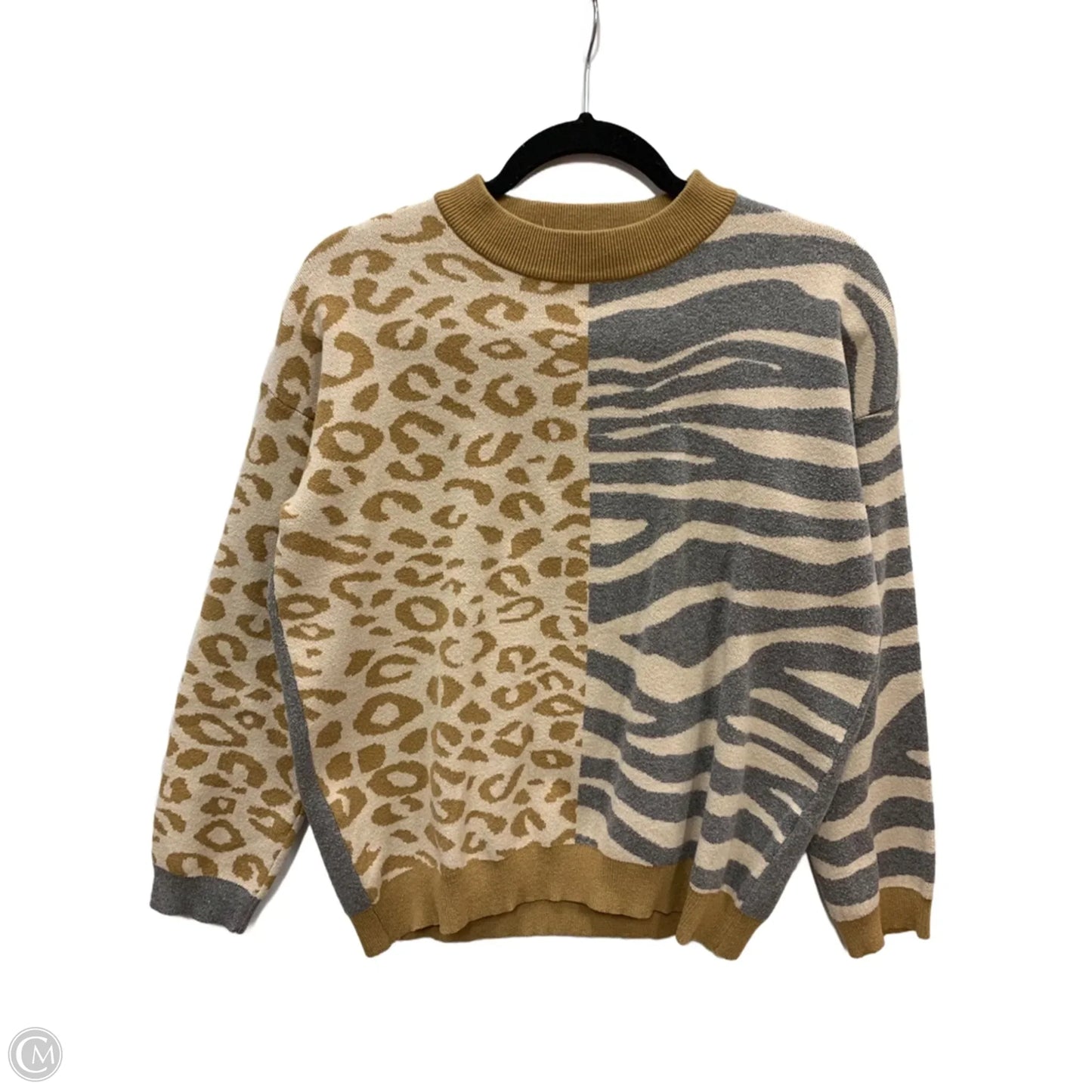 Sweater By Thml In Animal Print, Size: M