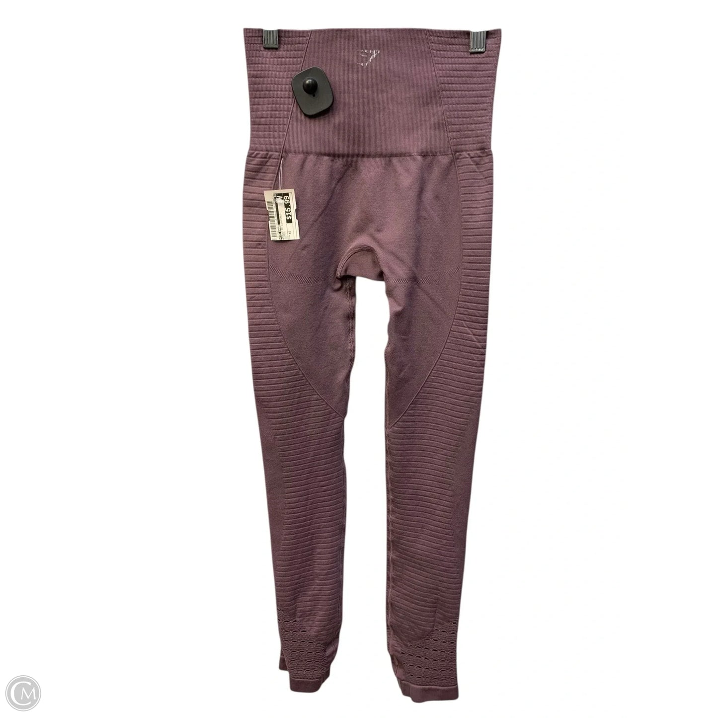 Athletic Leggings By Gym Shark In Purple, Size: Xs