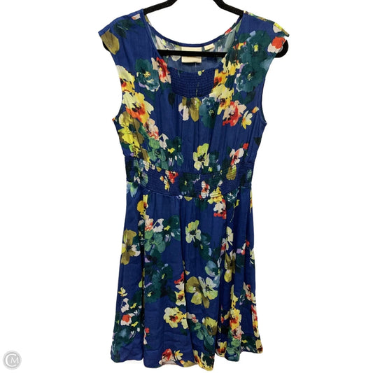 Dress Casual Midi By Maeve In Floral Print, Size: S