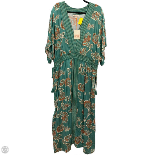 Dress Casual Maxi By Knox Rose In Green, Size: 2x