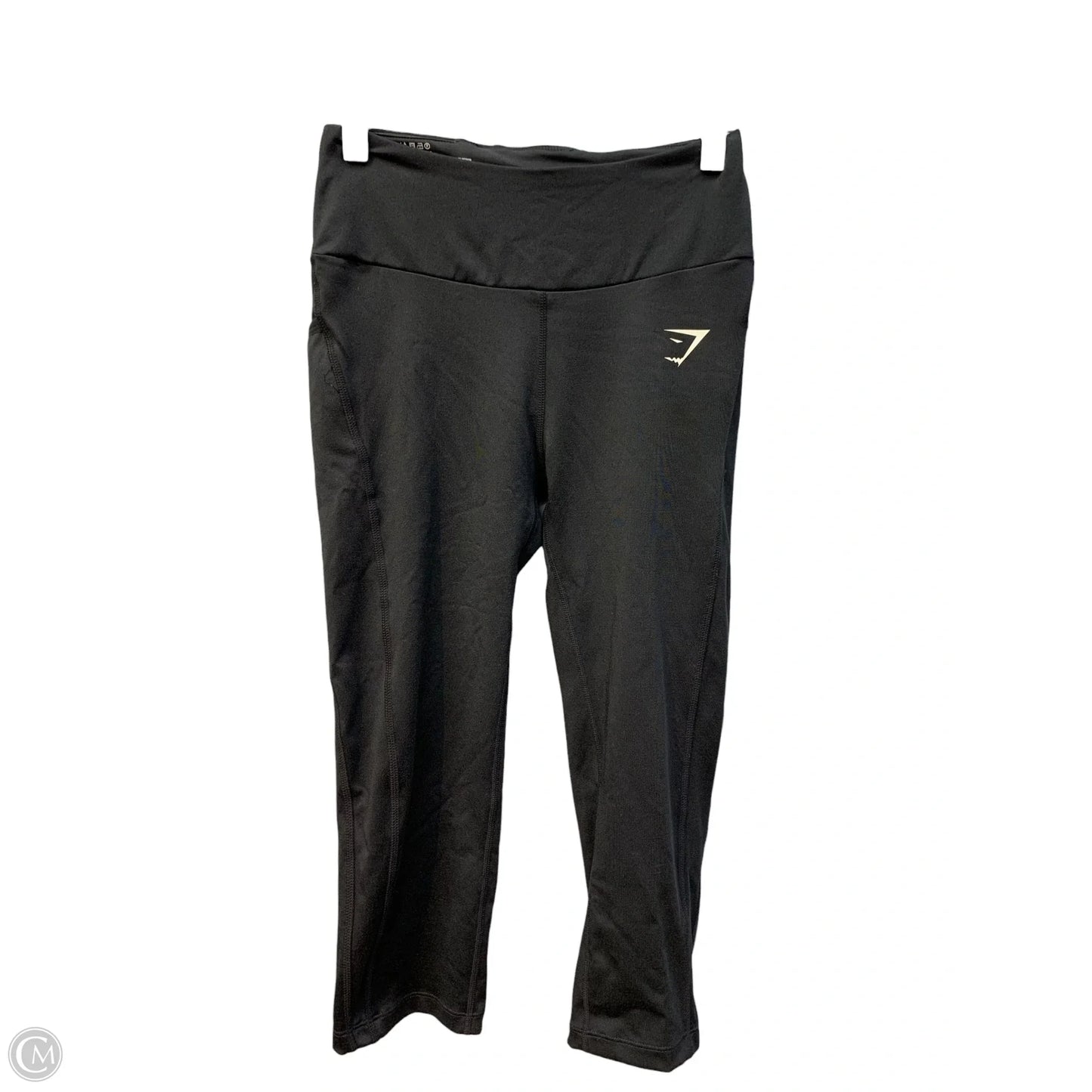 Athletic Leggings Capris By Gym Shark In Black, Size: S