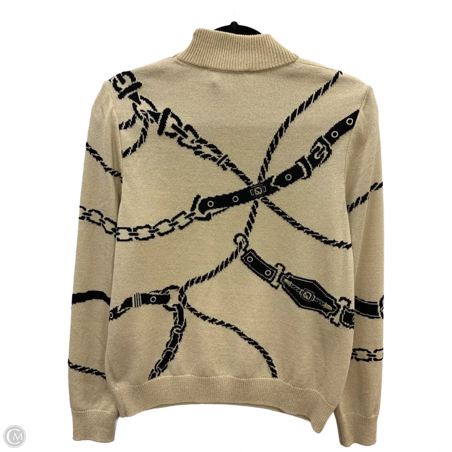 Sweater Designer By St John Collection In Tan, Size: Sp