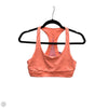 Athletic Bra By Lululemon In Orange, Size: 8
