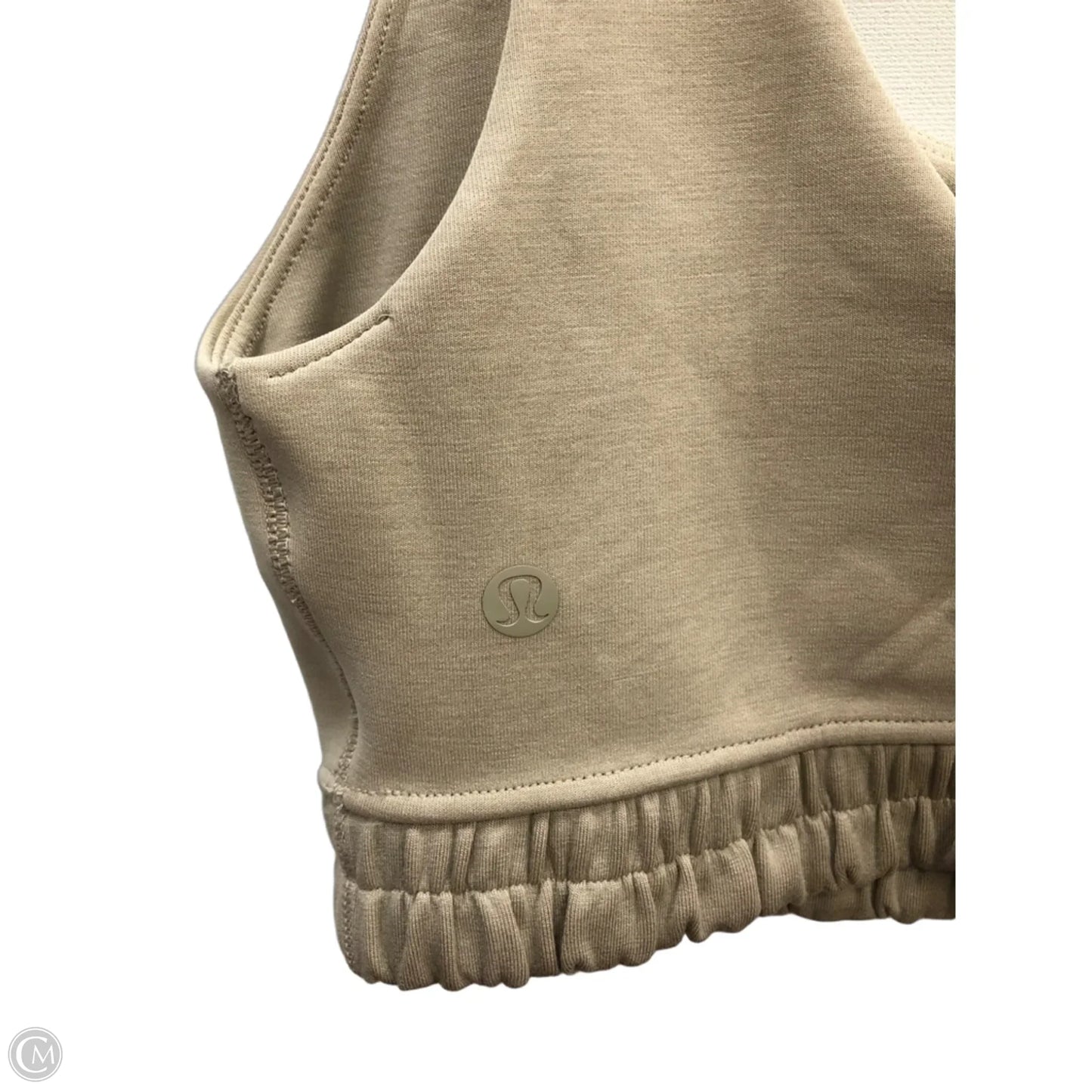 Athletic Bra By Lululemon In Tan, Size: 12