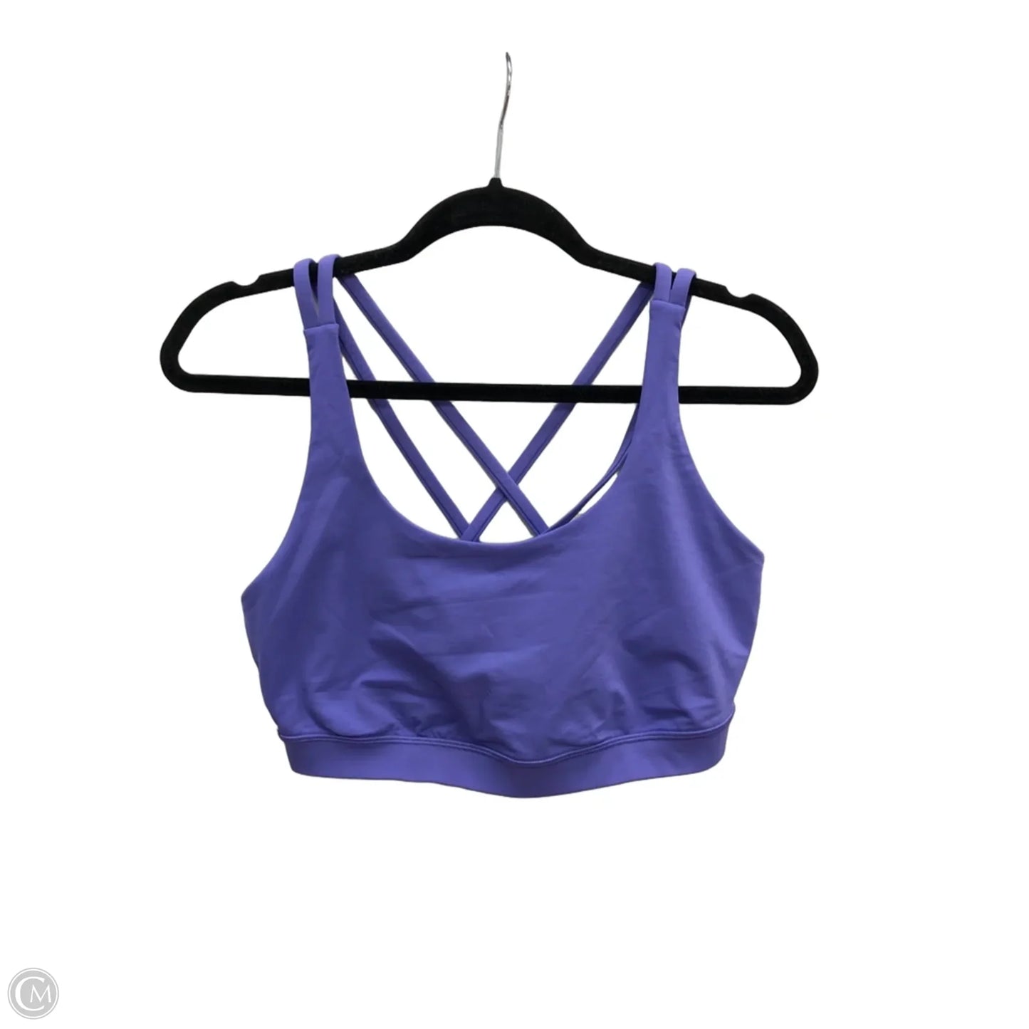 Athletic Bra By Lululemon In Purple, Size: 12