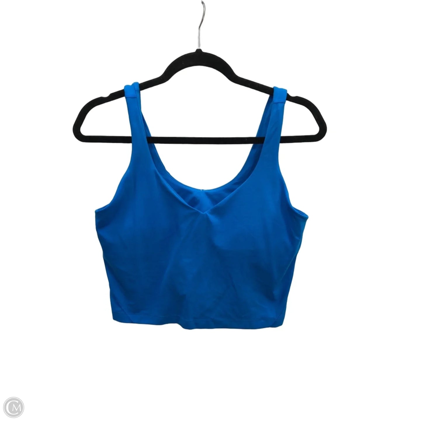 Athletic Bra By Lululemon In Blue, Size: 12