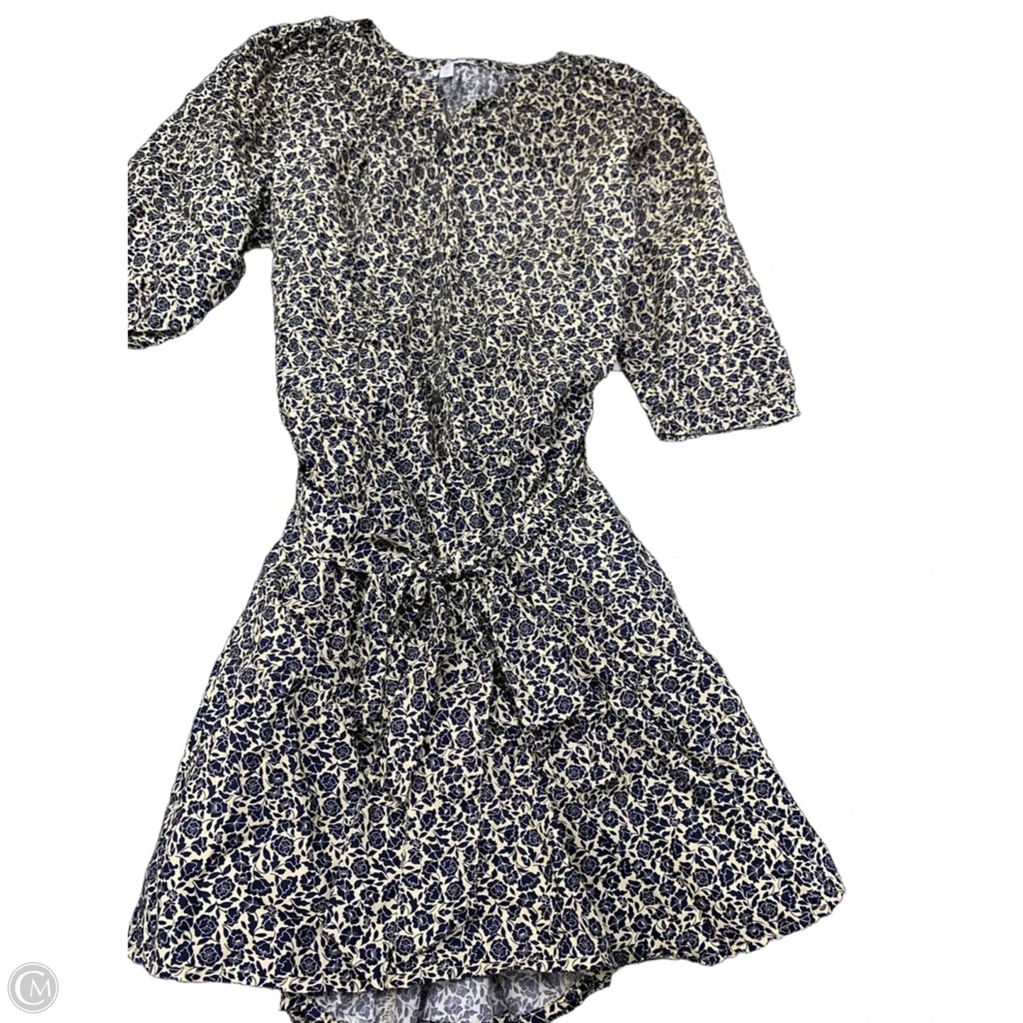 Dress Casual Short By Time And Tru In Black & Cream, Size: Large