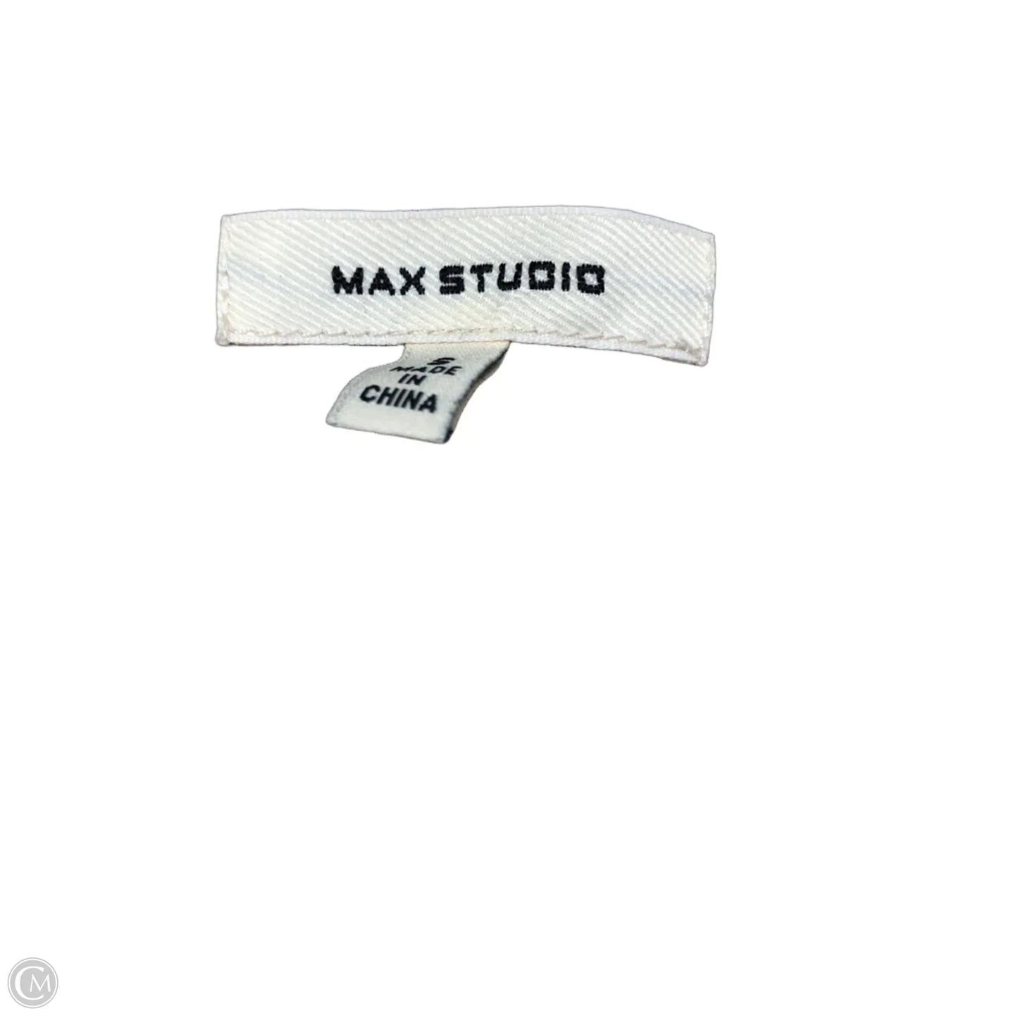 Tank Top By Max Studio In Black & Pink, Size: S