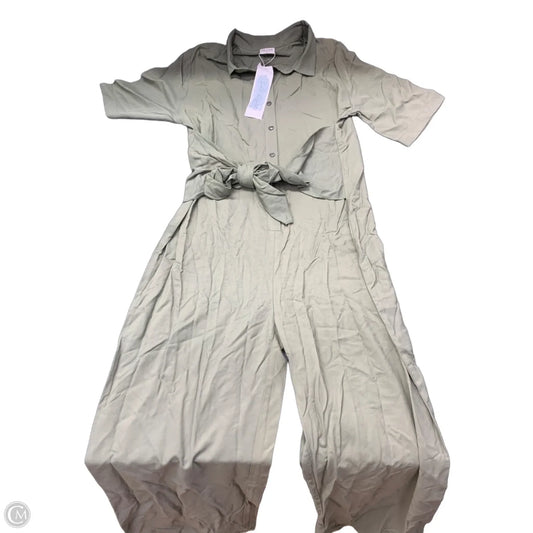 Jumpsuit By Clothes Mentor In Green, Size: L