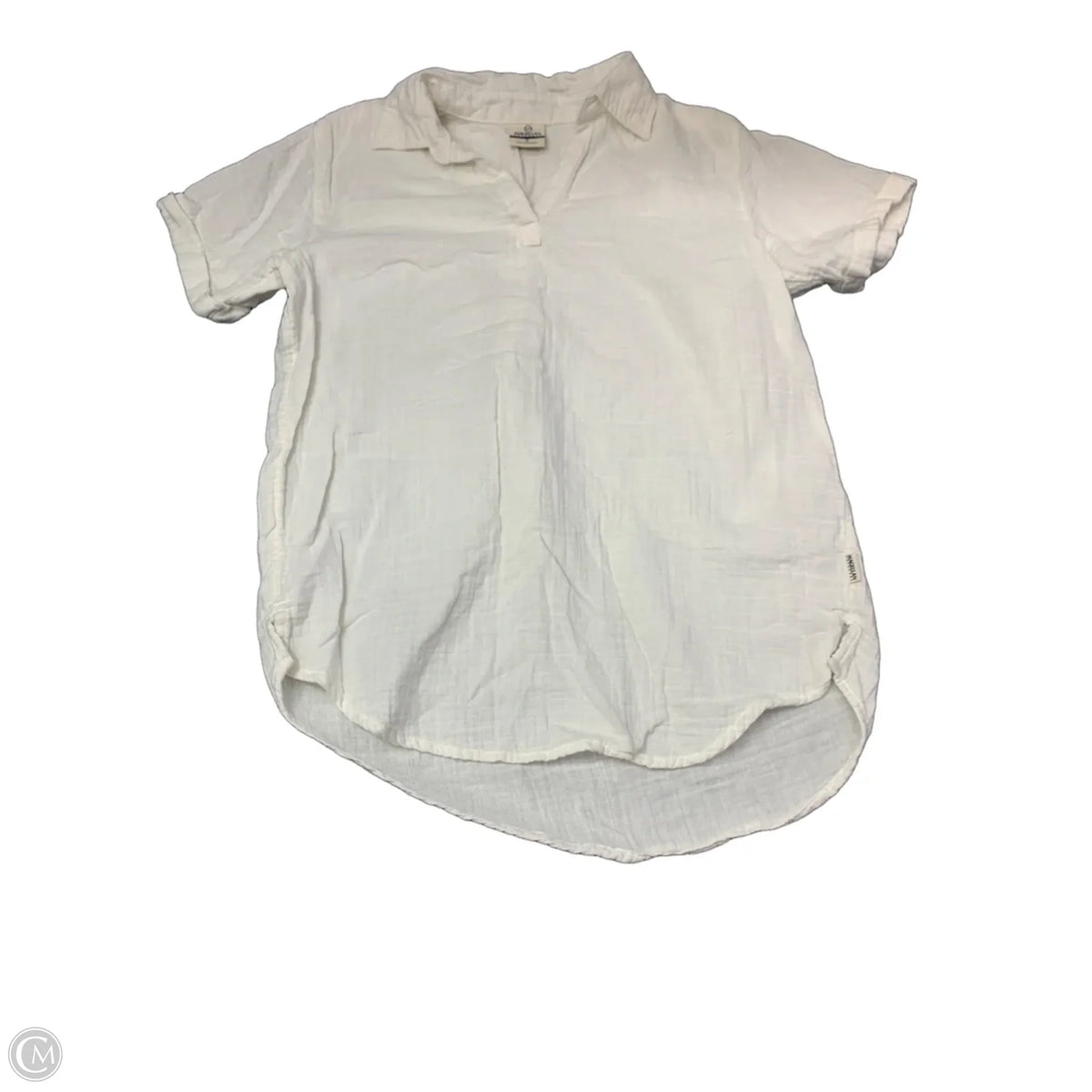 Top Short Sleeve By Magellan In White, Size: S