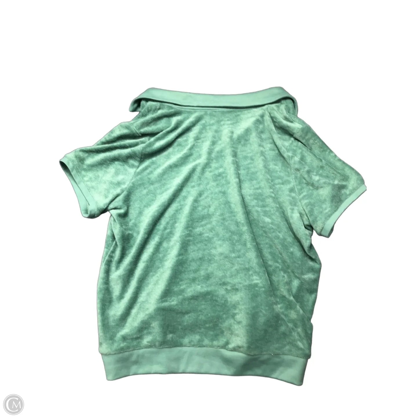 Top Short Sleeve By Marine Layer In Green, Size: L