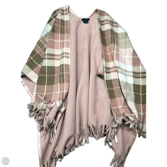 Shawl By Rachel Roy In Brown & Pink, Size: Osfm