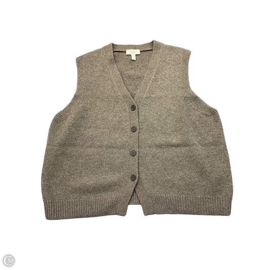Vest Sweater By Cos In Grey, Size: M