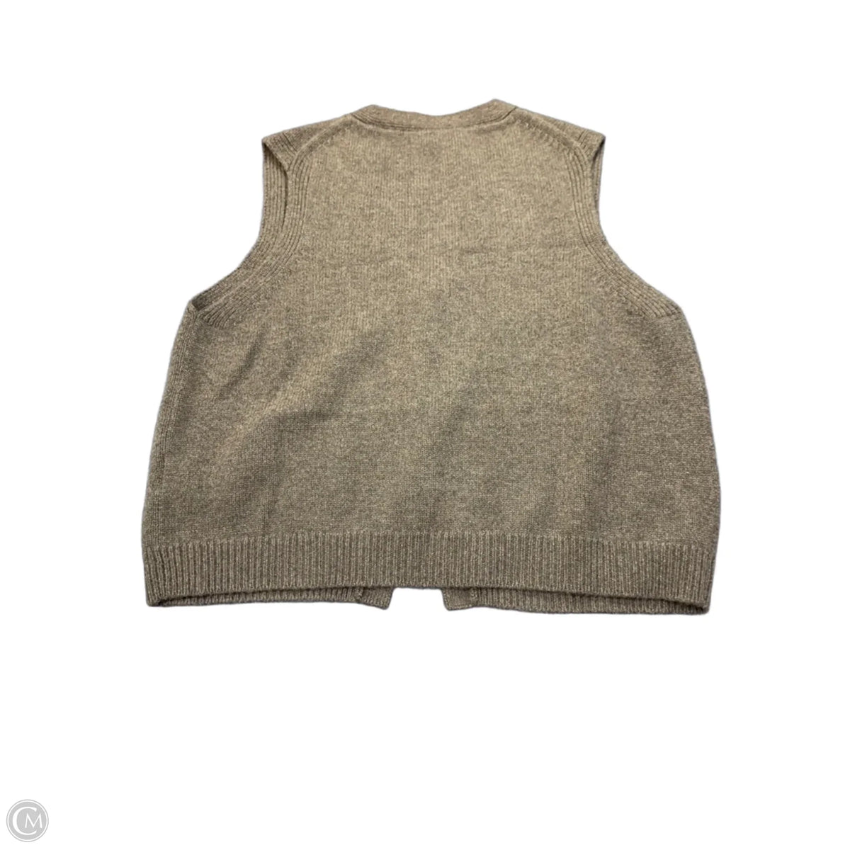 Vest Sweater By Cos In Grey, Size: M