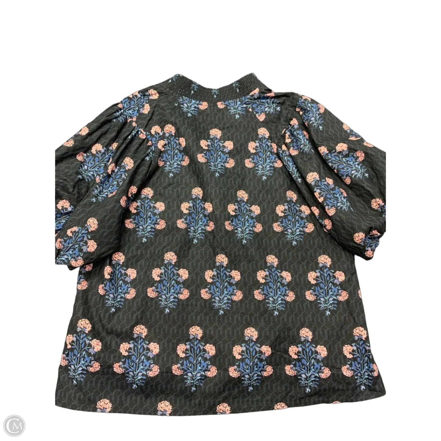 Top Short Sleeve By Entro In Blue & Pink, Size: M