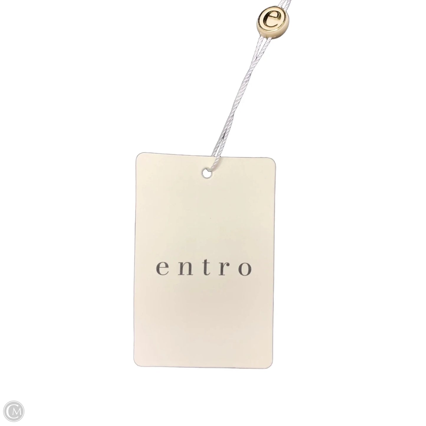 Top Short Sleeve By Entro In Blue & Pink, Size: M