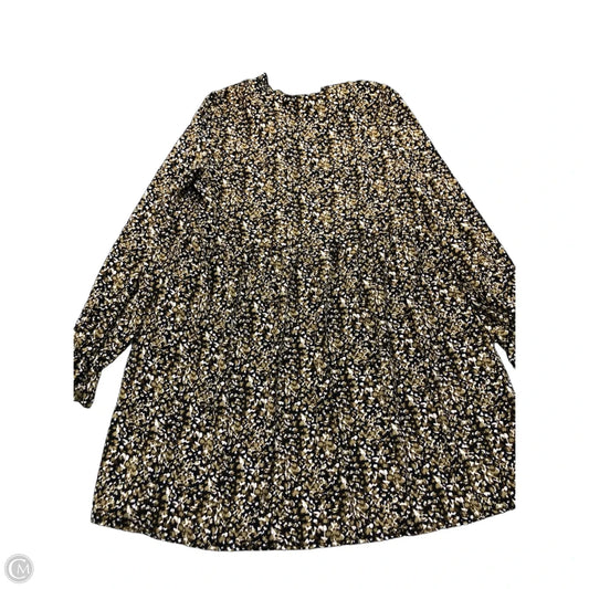 Dress Casual Short By Shein In Black & Brown, Size: S