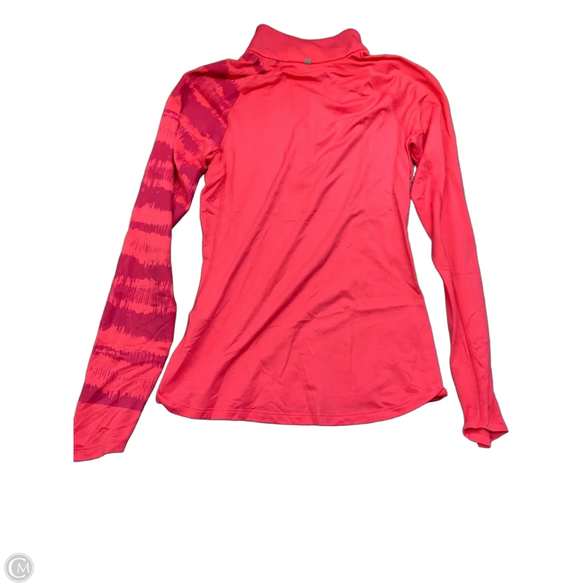 Athletic Jacket By Nike In Pink, Size: S