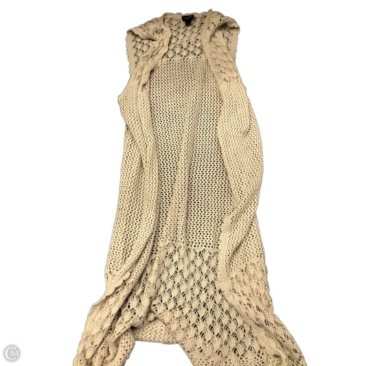Cardigan By Daytrip In Tan, Size: L